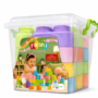 Faibhi 27pcs Soft Building Blocks