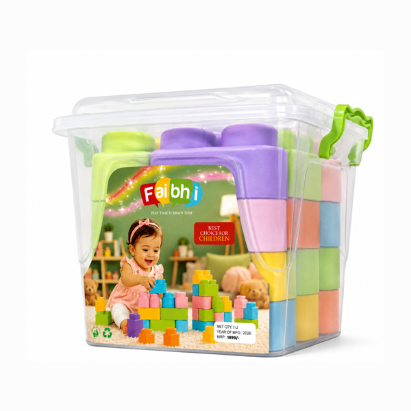 Faibhi 27pcs Soft Building Blocks