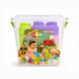 Faibhi 21pcs Soft Building Blocks